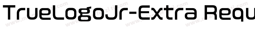 TrueLogoJr-Extra Reqular字体转换